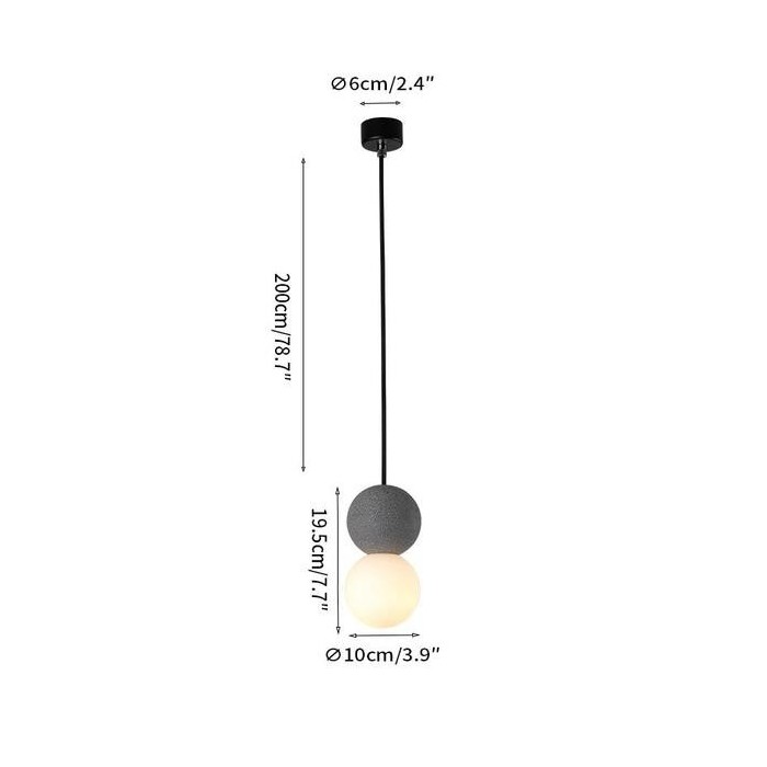 Beacona Hängende Kugel Lampe